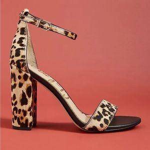 Sam Edelman Leopard Heels